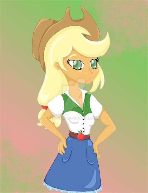 Applejack Equestria Girl By J4k3wood2 On Deviantart Pictures Of
